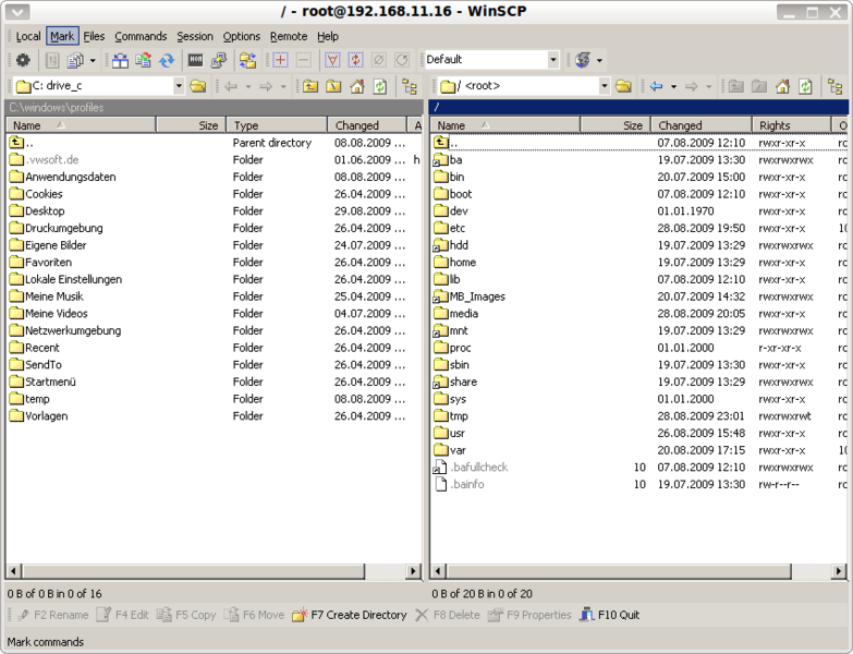 Datei:WinSCP Connected.png